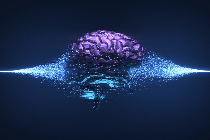brain with artificial intelligence technology