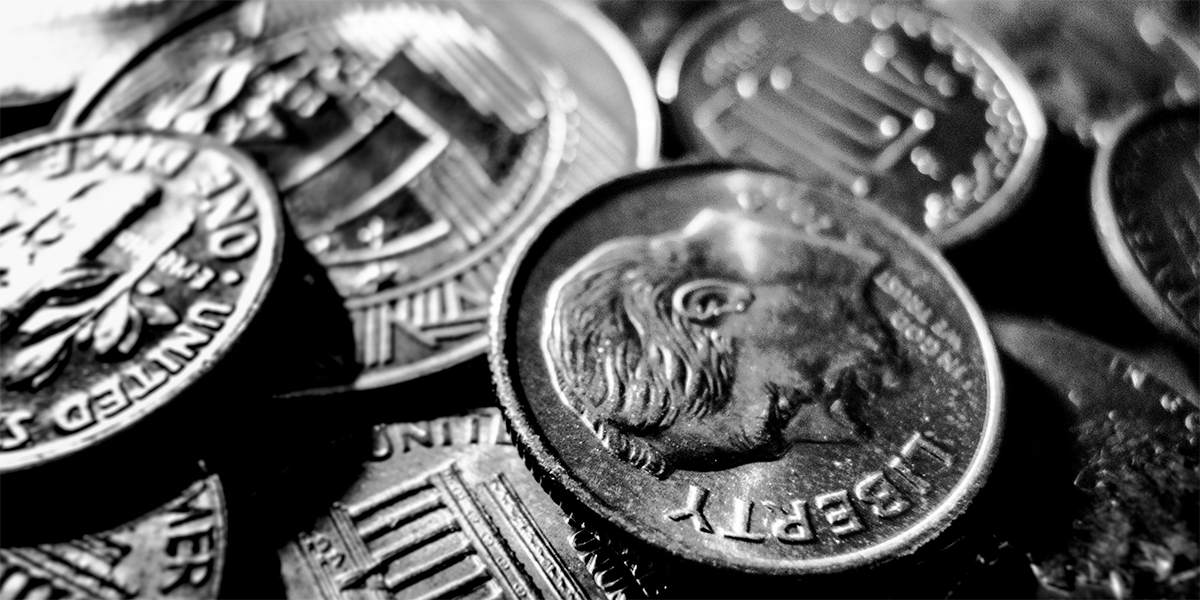 coins in a pile