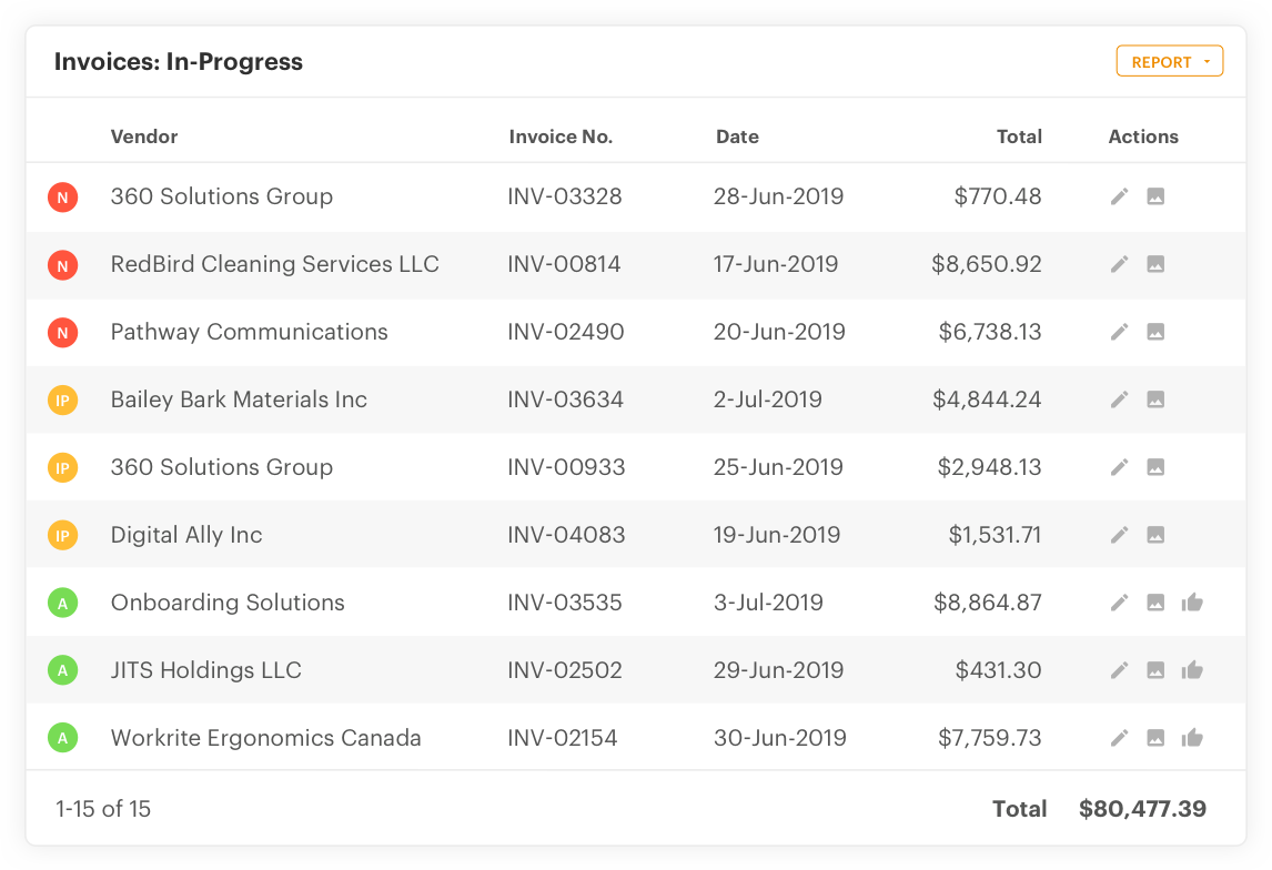 accounts payable - accrue liabilities screenshot