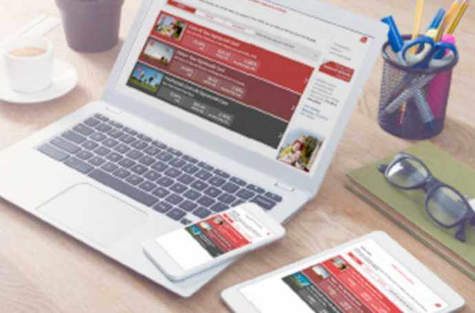 Three different communication devices