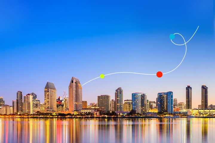 San Diego skyline San Diego skyline