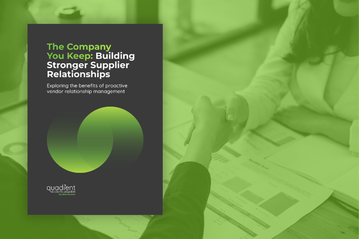 The Company You Keep: Building Stronger Relationships with Suppliers The Company You Keep: Building Stronger Relationships with Suppliers