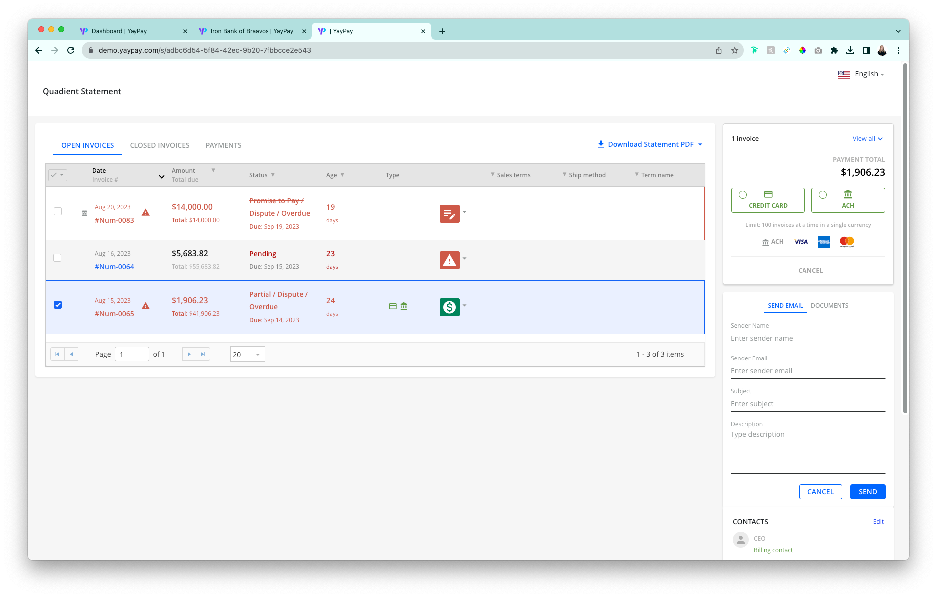 Customer Payment Portal