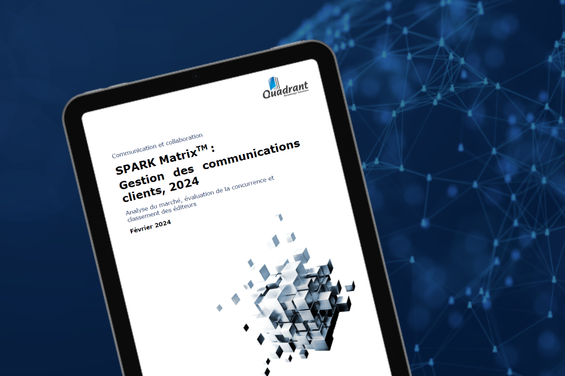 Quadient leader sur la SPARK Matrix pour la 4e année