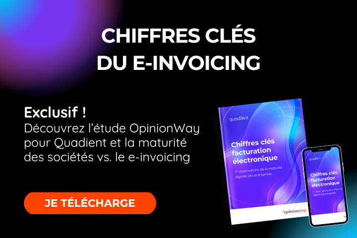 Chiffres clés e-invoicing - sondage OpinionWay