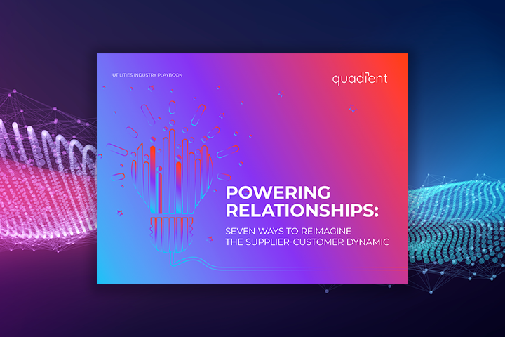 Playbook to Powering Utility Customer Relationships Thumbnail image of the Utilities Playbook, "Seven Ways to Reimagine the Supplier-Customer Relationship"