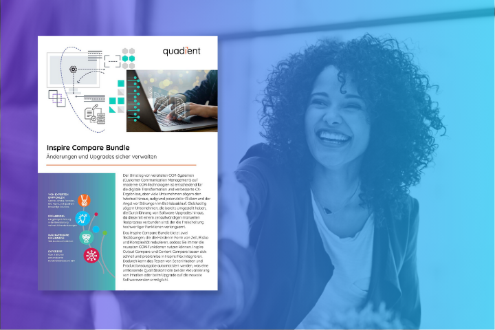Vereinfachen Sie Ihr Kundenkommunikationsmanagement mit dem Inspire Compare Bundle 