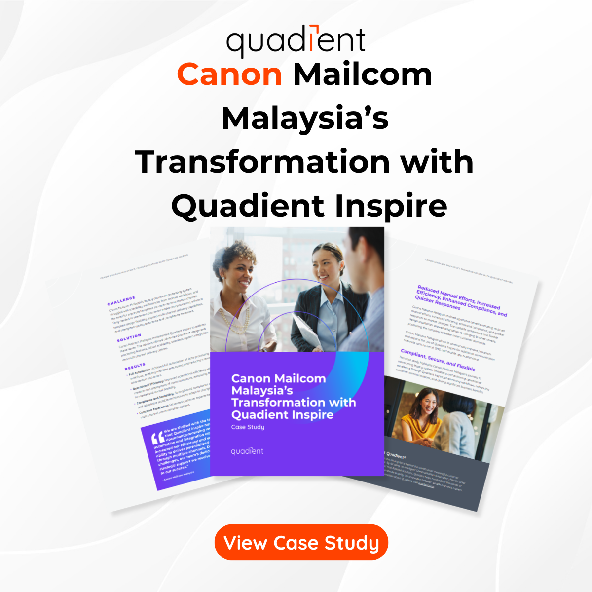 Canon Mailcom Malaysia’ - Case Study