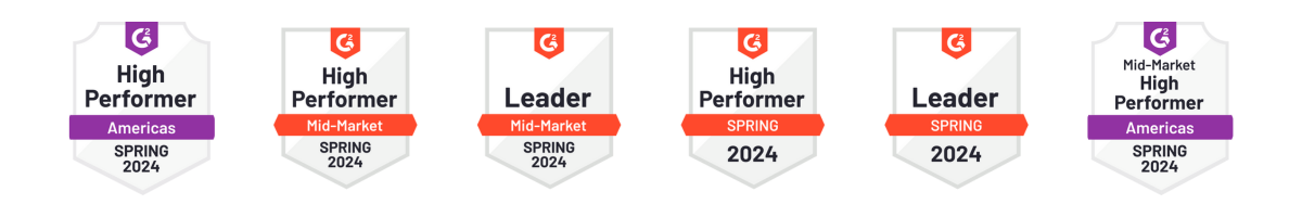 G2 Badges G2 Badges