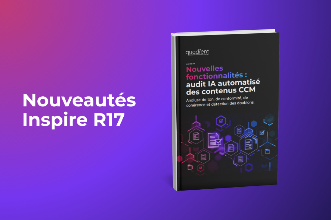 Vue de la fiche sur un fond dégradée