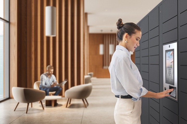 Parcel Pending by Quadient PREMIER Locker System