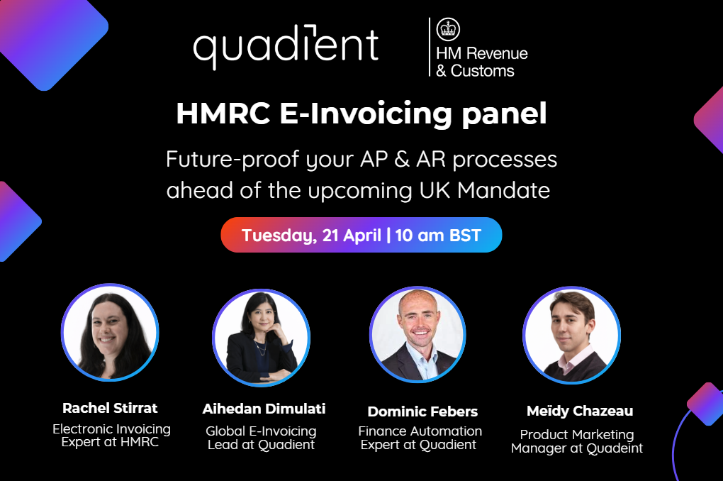 HMRC E-Invoicing Webinar Banner