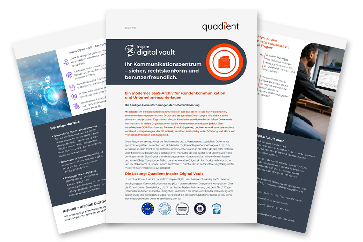 Inspire Digital Vault brochure