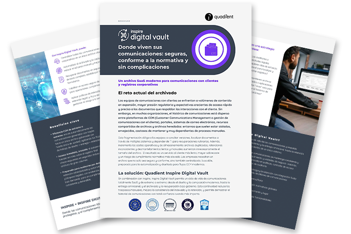 Inspire Digital Vault brochure