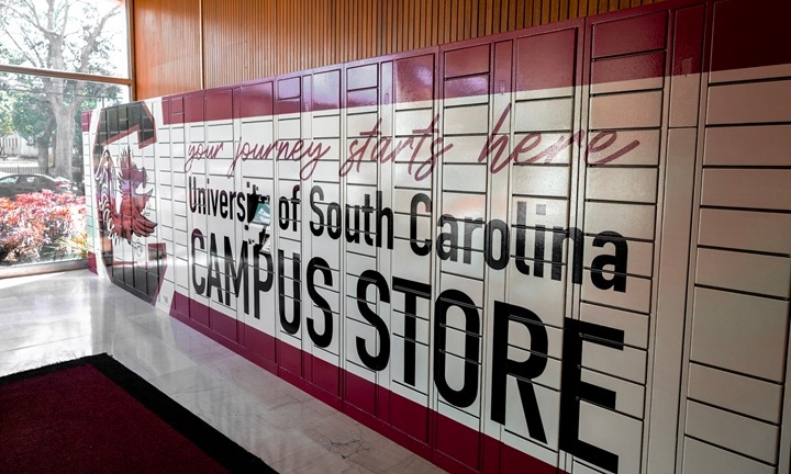 The University of South Carolina recently installed Parcel Pending by Quadient smart parcel lockers to support operations at its campus store.