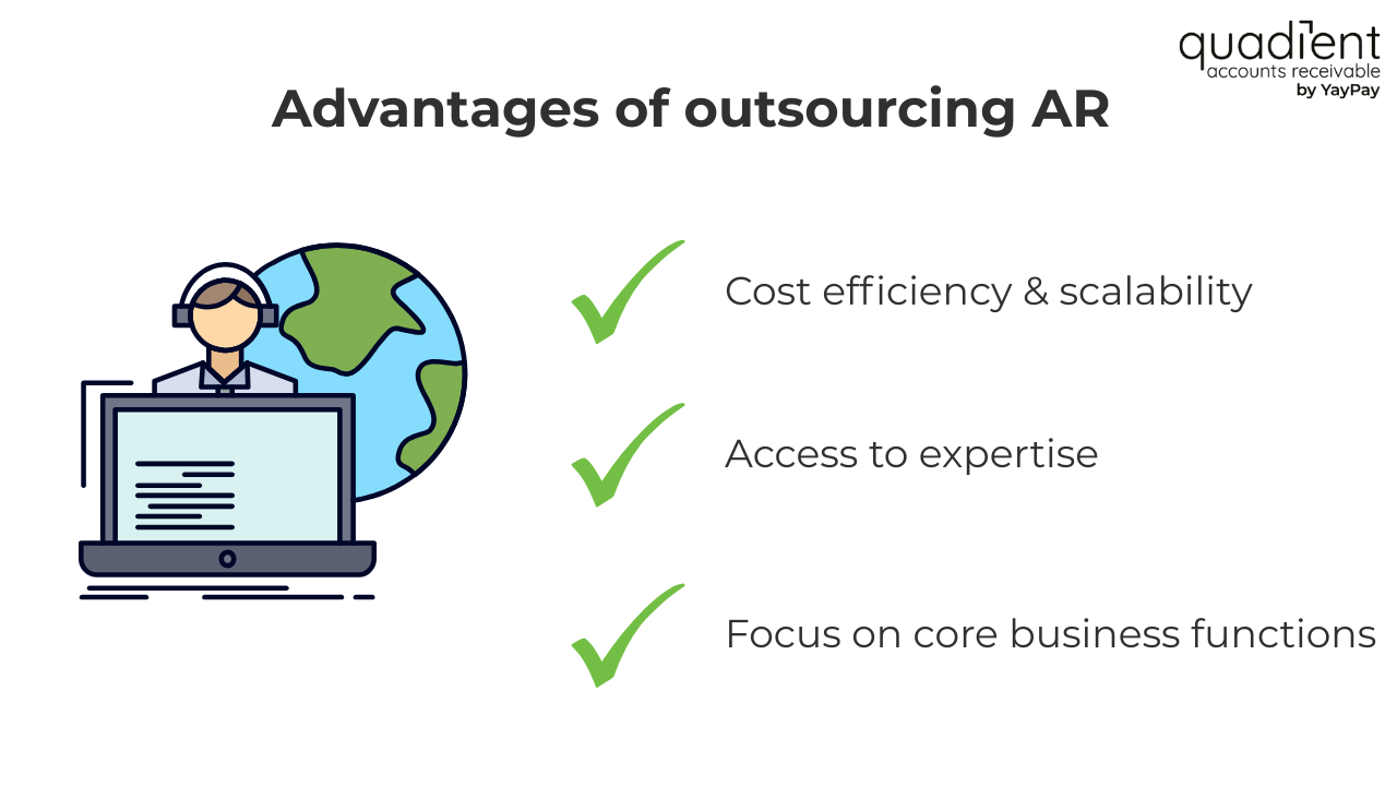 Advantages of outsourcing accounts receivable