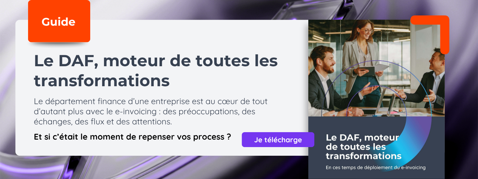 Guide du DAF au cœur du e-invoicing