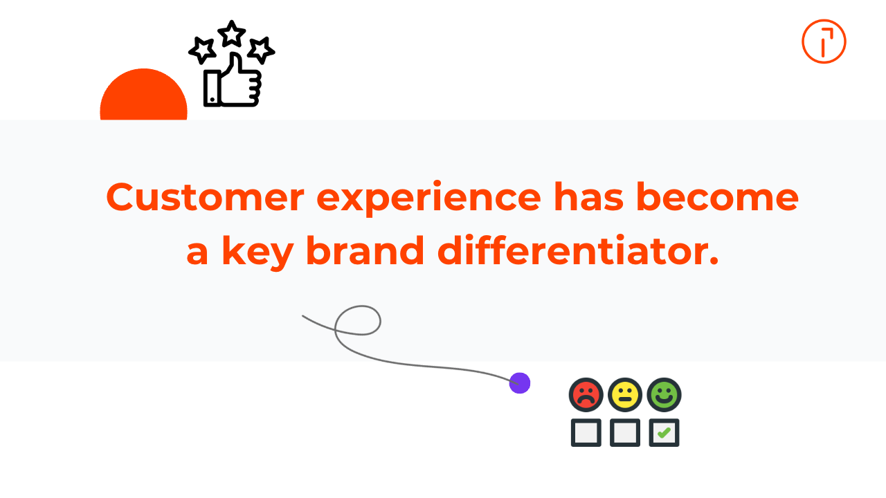 Customer experience is a brand differentiator