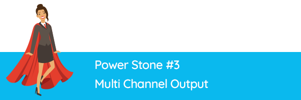 The six power stones of customer communications management