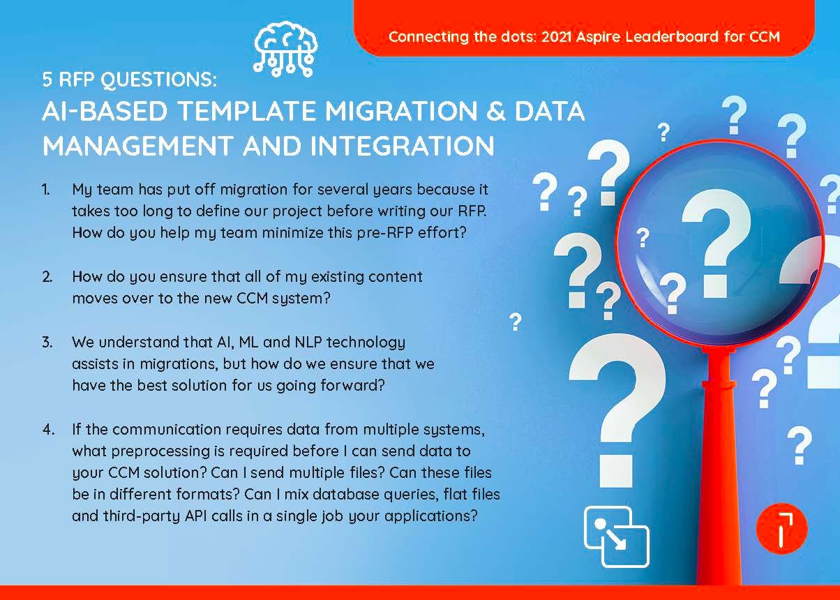 RFP CCM AI migration data 