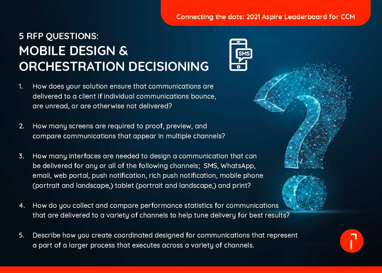 RFP customer journey mapping omnichannel orchestration