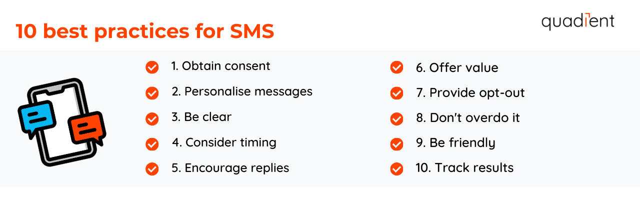 10 best practices for SMS
