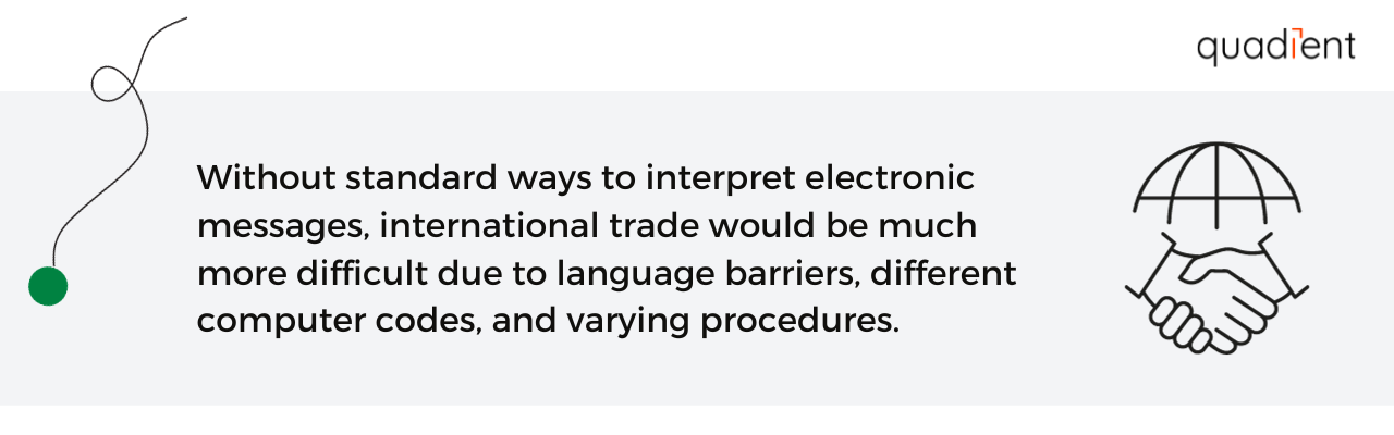 reason for EDI standards