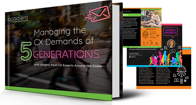 5 générations et leurs attentes en matière de CX&nbsp;: différences et points communs